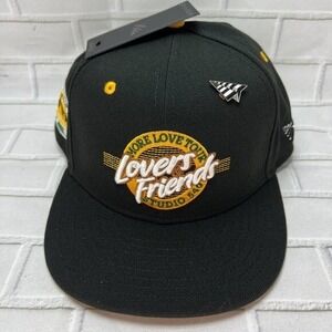 Paper Planes Lovers Friends Roc Nation Jay Z‎ Hat Snapback Cap Black with Pin